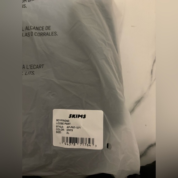 SKIMS BOYFRIEND LOOSE PANT NWT - Picture 9 of 16